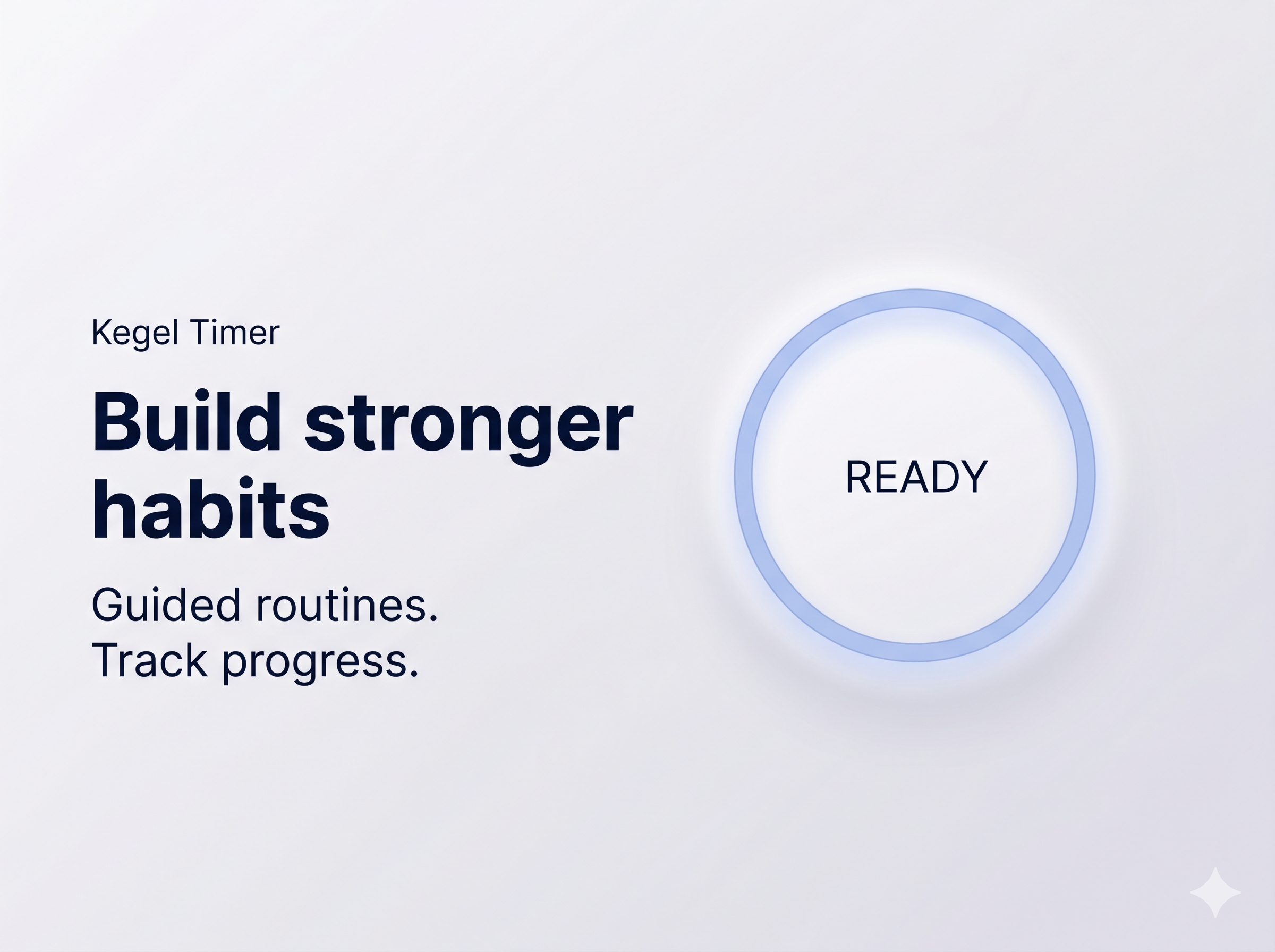 Kegel Timer app preview